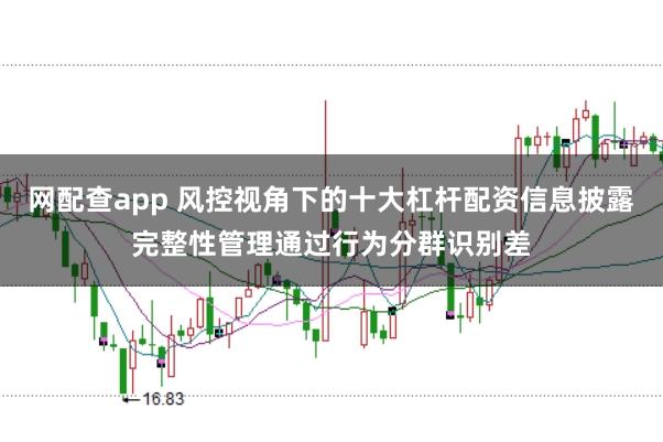 网配查app 风控视角下的十大杠杆配资信息披露完整性管理通过行为分群识别差